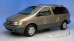 Toyota Sienna 1998-2003 - Listwy chrom boczne drzwi chromowane ochronne