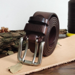 V&ouml;&ouml; Meeste Eri&uuml;ksuste Kahekordse S&otilde;rmusega Pandlaga Ehtsast Nahast Esimene Kiht Puhas Veisenahk Retro Vabaaja V&ouml;&ouml; 110cm