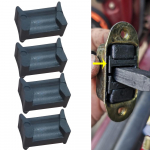 4X UUE autoukse kontrollrihma remondikomplekti korgi summutusklambrid vasakul paremal Toyota Auris II E180 2012 2013 2014 2015 -2017 Scion iM jaoks