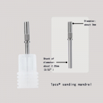 3 mm k&uuml;&uuml;nte lihvimisribad 80/120/150/180/240 Grit elektriline k&uuml;&uuml;neviil, manik&uuml;&uuml;ri t&ouml;&ouml;riist geelpoleerimiseks