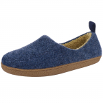 mood Soojad Uued Talvised Naised Puuvillased sussid Meeste Kodu Soojad Vildist Kingad Libisemiskindlad Kontsakile siseruumides H&auml;gused sussid Magamistuba Mugavad liugused 42-43(10-10.2inch) tumesinine v&auml;rv