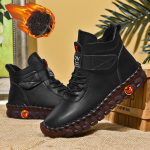 2023. aasta ka&scaron;miirist soojad k&otilde;rge &uuml;laosaga puuvillased kingad Talvised k&auml;sitsi &otilde;mmeldud emakingad Pehme tallaga lamedad soojad saapad 35 must