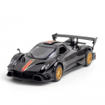 31/1 Pagani Zonda Revolucion Sulamist Spordauto Mudel M&auml;nguasi Metallist Valatud Mudelid Heli ja Valgusega Kogutavad M&auml;nguasjad Poistele must