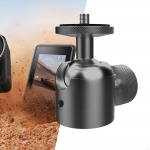 Mini kuulpeaga 360&deg; p&ouml;&ouml;ratav kaamera kinnitusadapter, kaasaskantav p&ouml;&ouml;rlev alus, statiiv 0.375 in interface