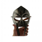 Must M Doom Mask Mad-villain Steel Face Armor Keskaegne k&auml;sitsi sepistatud mask
