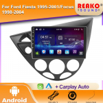 9 Autoraadio Ford Fiesta 1995 - 2001 Focus MK1 1998 - 2004 jaoks 2 Din Android Stereo Automeedia M&auml;ngija GPS Carplay Autoradio 4 core 1GB+32GB carplay