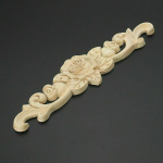 20X5cm puidust nikerdatud aplikatsiooniga m&ouml;&ouml;bel v&auml;rvimata liistud kleebis Onlay Toakaunistus Puitm&ouml;&ouml;bli sisustustarvikud