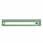 Kompassi joonlaud kaks &uuml;lit&auml;pses &otilde;pilaste joonistamise kompassi sirgjoonelises &otilde;ppet&ouml;&ouml;riistas Green