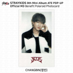Stray Kids 9. minialbum ATE POP-UP MD Boonus Polaroid fotokaart KPOP K-POP Changbin