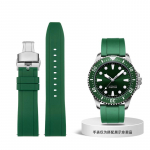 Klassikaline kummist rihm Seiko Citizen Omega kiirkinnitusega kellarihmale 20mm 22mm 24mm silikoonist Tropic nutikellarihm 20mm