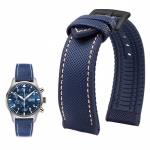 Klassikaline 20mm 21mm 22mm L&otilde;uend Nailon Seiko kelladele Kummist Rihm Veekindel Kellarihm Meestele Tissot Citizen Mido Kellatarvikud 19mm