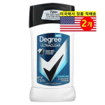 Degree Deodorant Ultraclear Antiperspirant Black + White Ocean Air Fragrance, 2 units, 76g blue