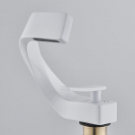 &Uuml;he auguga k&auml;epide ja k&uuml;lma vee segisti kraan juga Vannitoa kraanikauss kraan vannitoa kraani kraanikauss valge