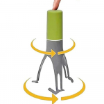 Ainulaadne automaatne pannisegaja &ndash; LED-kiiruse indikaatoriga k&ouml;&ouml;gis k&uuml;psetamiseks, mitmeotstarbelised kastmed, supimikserid, mikserid Pack of 1 roheline