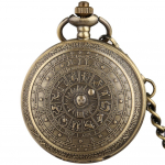 2024. aasta vana kvartsist taskukell meestele, naistele, vana pronksiv&auml;rvi taskukell, kaelakee ripats, kingitus j&otilde;uluks s&uuml;nnip&auml;evaks l&otilde;putseremoonial pronksi