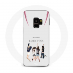 Coque Maniacase pour Samsung Galaxy S9 blackpink born pink Kpop
