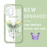 P&otilde;rutuskindel Cartoon Astronaut Crystal Case t&auml;iskaanega kaamera kaitse l&auml;bipaistev pehme telefoni korpus Vivo Motorola jaoks Vivo Y12S