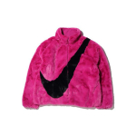 Nike Sportswear Suure Logoga Soe Seisva Kraega Jakk Naiste Jakk Kaktuse-Lille-Punane CU6559-564 S
