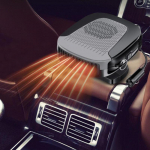 150W Kaasaskantav Autosoojendi Tarvikud Soe &Otilde;husoojendi Talv Multifunktsionaalne K&uuml;te Ventilaator Udu Eemaldaja K&uuml;lma Ja Lumega Varustus must