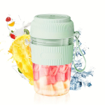 Juhtmeta kaasaskantav blender, 10 leheteraga USB-laetav mini-mahlasegisti mahlakokteilide jaoks K&ouml;&ouml;giviljade minimahlatopsid roheline