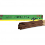 Bless-Green-Tea-Viirukipulgad 100% naturaalsed-k&auml;sitsi valmistatud-k&auml;sitsi kastetud viirukipulgad orgaanilised-kemikaalid-puhastus-l&otilde;&otilde;gastus-positiivsus 25 Sticks (40GM)