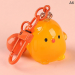 Creative Resin helendav kroon kana nukud auto v&otilde;tmehoidja raamatukoti ripats tarvikud kana m&auml;nguasjad kingitused kollane
