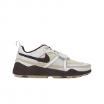 Travis Scott x Nike Zoom Field Jaxx Light Chocolate Unisex tossud Valge HQ3073-100 37.5
