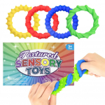 4 komplekti veniv Fidget k&auml;ev&otilde;ru &auml;revust leevendav tekstuur rahustav autismi sensoorsed m&auml;nguasjad sensoorne k&auml;ev&otilde;ru lastele ja t&auml;iskasvanutele mitmev&auml;rviline