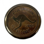 Messingkompass Austraalia Penn 1930 Merenduslik Piraat Steampunk - Vana Reprodutseerimine