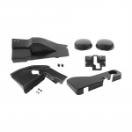 Auto Mootori Klaasipesuri Pihustuspudeli Kaas Lukustus Kaitsekate Dekoratsioon Kleebised Sobivad Dodge Charger 2011 ja uuematele ABS Sisustus Tarvikud