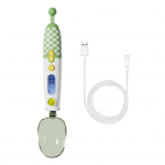 LCD-ekraaniga digitaalne m&otilde;&otilde;telusikas T&auml;pne toidukaal Toidu m&otilde;&otilde;tmise kaal k&uuml;psetamiseks toiduvalmistamiseks Laetav kaalumiselektroonika kollane