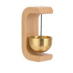 Jaapani puidust tuulekella juhtmeta uksekella sissep&auml;&auml;su uksekell Dekoratiivne tuulekell kodu avamiseks rippuvate kaunistuste jaoks