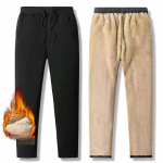 Meeste talvepaks fliis Jogger p&uuml;ksid Meeste n&ouml;&ouml;riga p&uuml;ksid villane vooder dressip&uuml;ksid mood soe Mugav vabaaja spordip&uuml;ksid dressid 2XL must