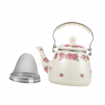 Emailiga teekeetja kohvikann 3,3 l mugava k&auml;epidemega portselanvesi k&ouml;&ouml;gikaunistuseks Pink