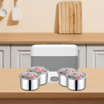 Elektriline l&otilde;unas&ouml;&ouml;gikarp, soojendusega l&otilde;unas&ouml;&ouml;gikarp, eemaldatav, kaasaskantav USA pistik, l&otilde;unasoojendaja, toit, 1 tier Middle handle