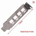 7,8 cm/12 cm graafikakaardi kinnitusklamber NVIDIA Quadro K1200 NVS510 P400 P600 P620 P1000 jaoks Poolk&otilde;rgusega/T&auml;isk&otilde;rgusega kinnitus