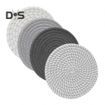 4 tk. Kuumade roogade ilualused Kuumad potid ja pannid Paksud kuumakindlad kohamatid Pliidiplaadimatid K&ouml;&ouml;gialused lauaplaadile 18cm mitmev&auml;rviline