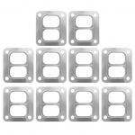 10 tk turbo tihendi roostevabast terasest turbiini jagatud sisselaske osad sobivad Garretti T4 &auml;&auml;riku jaoks