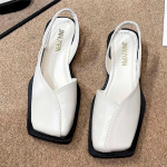 S&uuml;gis uued mugavad naiste lamedad kingad Isikup&auml;ra ruudukujulised varbad, madala suuga libisevad jalan&otilde;ud Naiste vabaajajalatsid Mokasiinid 35 beež