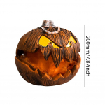 Halloweeni LED-k&otilde;rvitsalatern LED-valguslamp-latern Kodurekvisiitide baar LED-laterna stseeni paigutus Kodukaunistamine Halloweeni kaunistused 1pcs k&otilde;rvitsakollane
