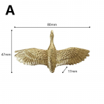 1 tk Creative Knob metshane kummuti ukse k&auml;epidemega riidekapi kapp &Uuml;he auguga messingist sahtli t&otilde;mme