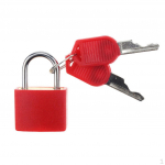Padlock Home Cabinet Colored W/ two keys roosa