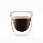 80-230 ml Kahekihiline klaasist tass k&otilde;rge boorsilikaatklaasist soojusisolatsiooniga kohvi-tee tass hommikus&ouml;&ouml;gi piimamahl, &otilde;lle l&auml;bipaistev kruus 301-400ml