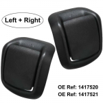 2X Paire de Poign&eacute;e r&eacute;glable d'inclinaison du si&egrave;ge Poign&eacute;e de si&egrave;ge avant droit gauche Auto pi&egrave;ce 1417520 pour Ford Fiesta MK6