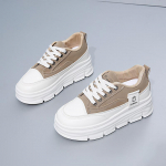 Vabaaja jalutusk&auml;igukingad naistele Mugavad PU-nahast paeltega paksu platvormiga tossud Libisemiskindlad tennised Naiste hingavad jooksujalatsid 35 vaarika