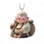 Buddha Auto Ripats 2D Paks Akr&uuml;&uuml;l V&otilde;tmehoidja Auto Peegli jaoks Multifilm Seljakottide jaoks