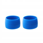 2 tk silikoonist jalgrataste juhtraua teibipistik fikseeritud r&otilde;ngad jalgratta juhtraua rihma kinnituslint Silikoonr&otilde;ngad libisemiskindlad varrukad must