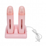 Karvaeemaldusvaha soojendaja Professionaalsed topeltvaha soojendajad karvade eemaldamise vahamasin Pink220V EU Plug EU PLUG