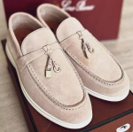 Kvaliteetsed meeste ehtsast nahast mokassiinid - Mugavad, pehme tallaga, vabaaja k&otilde;ikjale sobivad kingad Size 43 (Foot length 27.5 cm) white