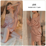 2024 Suvine Naiste Seksikas Pidžaamakomplekt - Boyfriend-stiilis S&auml;rkkleit pitsiliste l&uuml;hikestega L